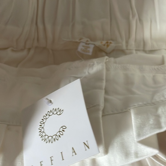 CAREER HIGH WAISTED MIDI SKIRT WHITE - Picture 6 of 8